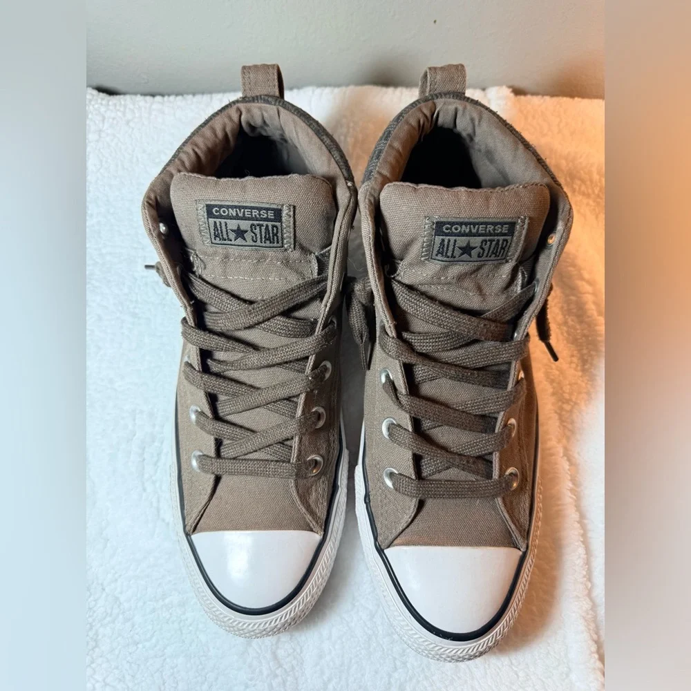 Converse Men’s High-Top Chunk Taylor Sneakers  Size 8.5 - Picture 3 of 6